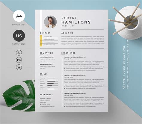 Small Resume Example 的图像结果