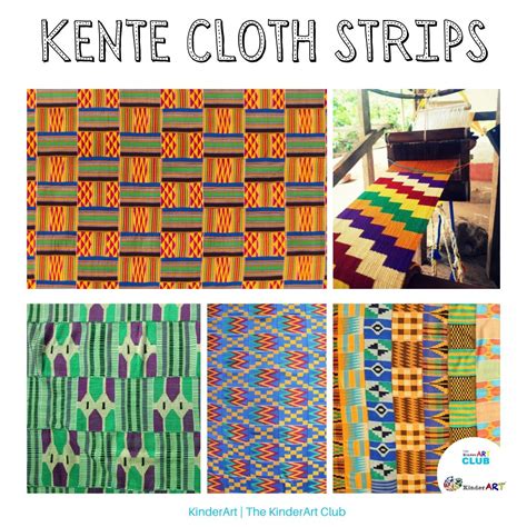 Kente Cloth Strips Lesson Plan: Multicultural Art and Craft Lessons for ...