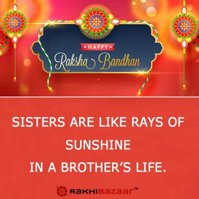 50+ Rakhi Messages, Wishes, Quotes For Brother and Sister | Rakhi Bazaar