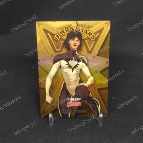 Jual Trading Card 2022 Ultra Marvel Avengers Ultra Stars Spectrum #US38 ...