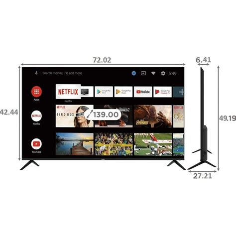Haier 80 Centimeter (32) LE32A7-N HD Ready Google Android Smart LED TV ...
