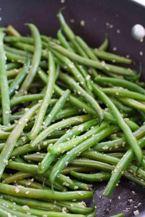 Sesame Green Beans - Cup of Yum