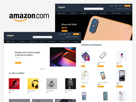 🛍️ Amazon - Website Re-design Concept UX by Majo Paskuvan on Dribbble