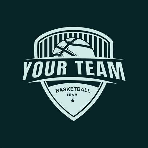 Basketball logo design template simple style design vector 21823662 ...