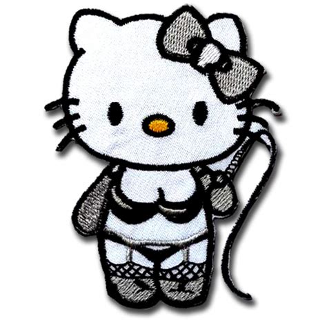 Buy Verani Sexy Hello Kitty Patch Embroidered Iron on Cartoon Kids Sew ...