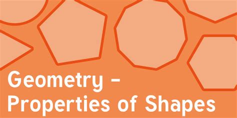 Year 2 Geometry - Properties of Shapes Primary Resources - PlanIt