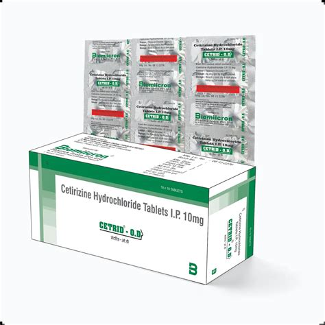 Cetrid-OD – Biomiicron Pharma