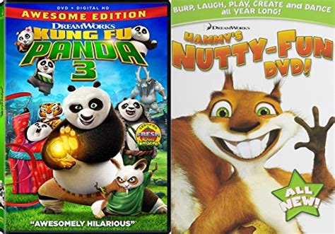 Buy Dreamworks Animation 2-Movie Set - Kung Fu Panda 3 & Hammy's Nutty ...