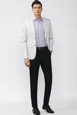 Buy Men Purple Regular Fit Check Half Sleeves Formal Shirt Online ...