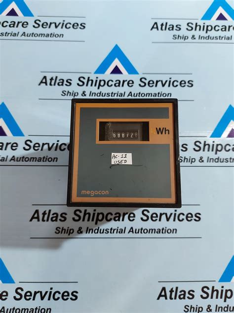 MEGACON MDWH2W3P KILOWATT HOUR ENERGY METER – Atlas Shipcare Services