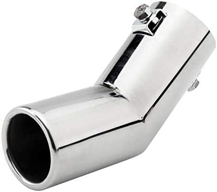 Automaze Universal Fit Car Exhaust Tail Muffler Tip Show Pipe 60mm ...