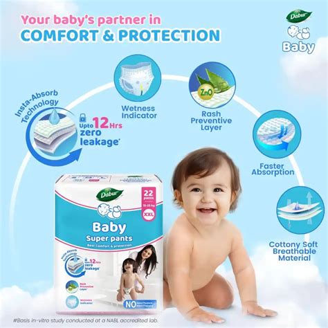 Dabur Baby Super Pants Pack of 22