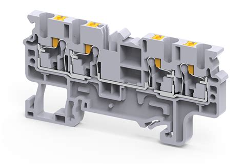 connectwell 2.5 sq.mm Push in Feed Through compact Terminal Blocks ...