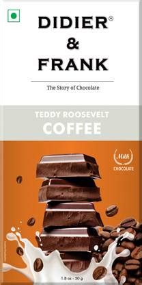 Didier & Frank Teddy Roosevelt Coffee Milk Chocolate Bars Price in ...
