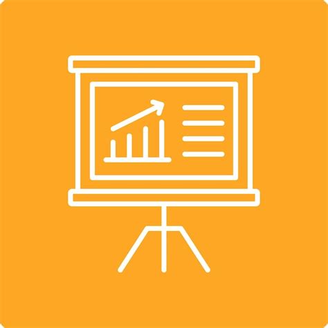 Presentation icon | Premium Vector