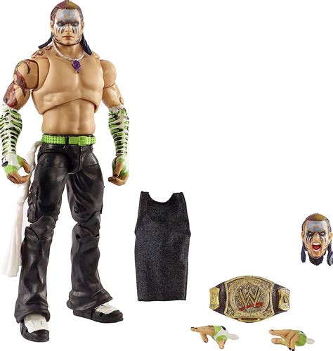 WWE HCH14 Jeff Hardy Ultimate Edition Fan TakeOver Action Figure, Multicolor, 18.0 cm*5.0 cm*7.0 ...