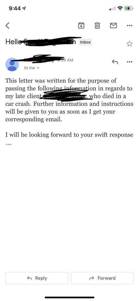 Image result for Inheritance Scam