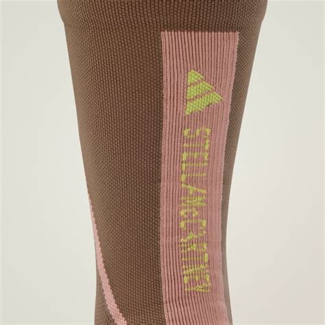 adidas by Stella McCartney Crew Socks - Brown | Free Shipping with adiClub