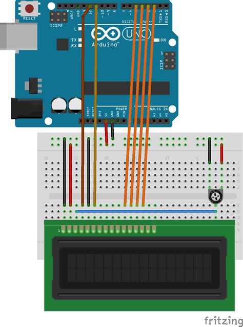 LCD Connect Arduino 的图像结果