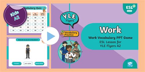 YLE Flyers - PowerPoint Game (Work)