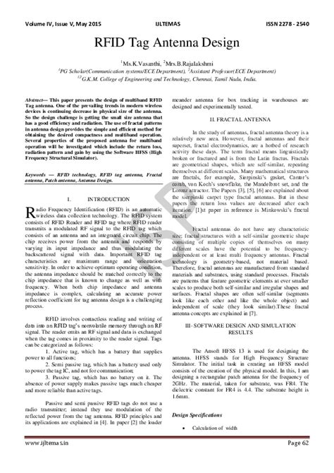 Image result for RFID Antenna Design Tutorial