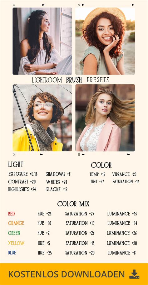 Holen Sie Sich Kostenlos Lightroom Brushes Presets | Adobe lightroom ...