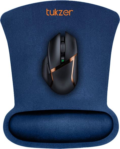 Saco Mini Small Size Ergonomic Mouse Pad with Soft Memory Foam Wrist ...