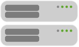 P2P System : Hosting Services on Dedicated Infrastructure