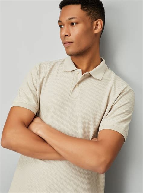 Buy Men Knitted Polo T-shirt Online at just Rs. 799.0 - 1000014761178 ...