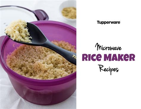 Image result for Microwave Rice Cooker Instructions Using Tupperware