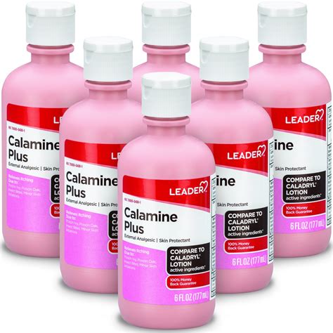 Snapklik.com : LEADER Calamine Anti-Itch Lotion, Medicated External Analgesic Skin Protectant ...
