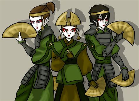 Kyoshi warriors? by Spidar on DeviantArt
