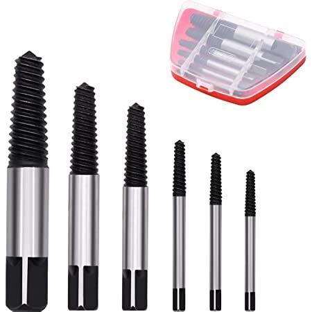 Screw Extractor Set Damaged Nut Screw Extractor Bolt Stud Remover ...