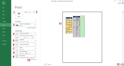 Image result for Printing From Excel Error