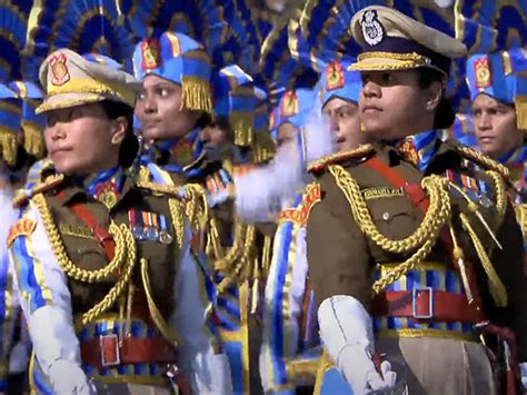 R-Day: All-women marching contingent of CRPF showcases spirit of 'Nari ...