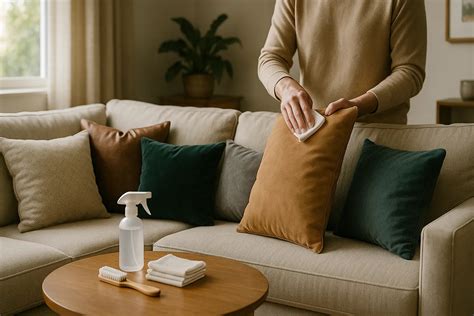 How to Clean Couch Cushions For all Fabrics - Complete Guide