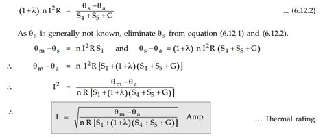 Current Rating of a Cable - Underground Cables