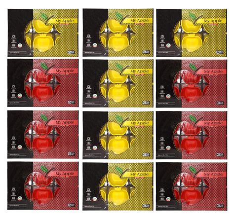 Buy Kotak Sales Apple Shape 6 Piece Bowl Set Food Snacks Container Box ...