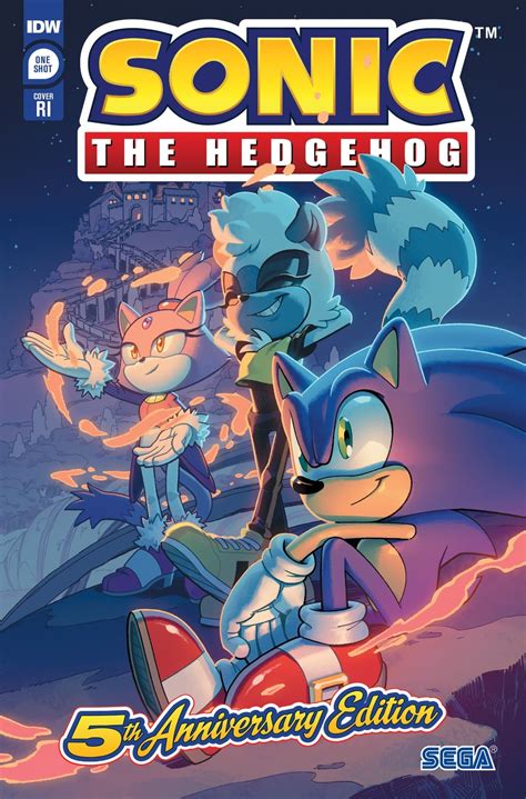 New covers for IDW Sonic's 5th Anniversary Special! : r/SonicTheHedgehog
