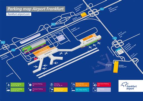 Frankfurt Airport Parking Map (2025) - All Maps