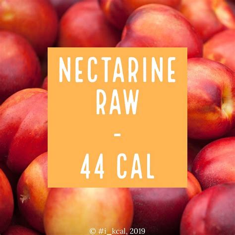 Calories For A Nectarine
