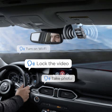 VIOFO A229 Plus 2CH Front and Rear 2K+2K HDR 5GHz Wi-Fi GPS Voice Cont ...