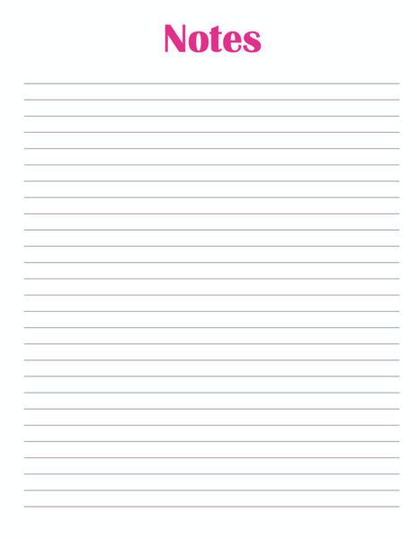 Image result for Printable Planner Sheets Notes