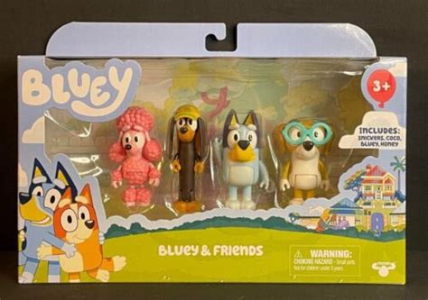 Buy Bluey Family 4-Pack Figure Set Online at Lowest Price in India ...