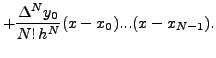 Newton's Interpolation Formulae