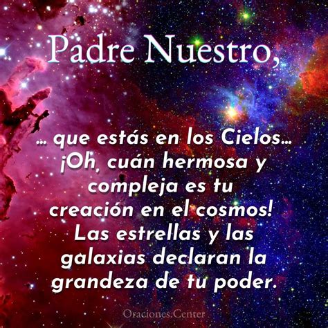 Padre Nuestro: Oración al Creador del Cielo y el Cosmos