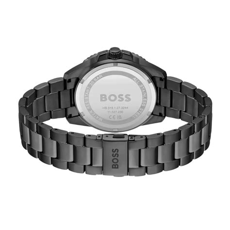 1514013 HUGO BOSS | Ace 43mm Round Black Dial Watch (Men) – Sai ...
