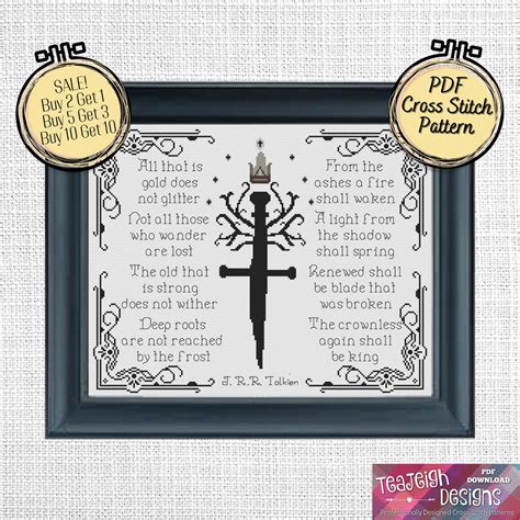 Not All Those Who Wander Are Lost Poem - the Lord of the Rings JRR Tolkien - Printable and ...
