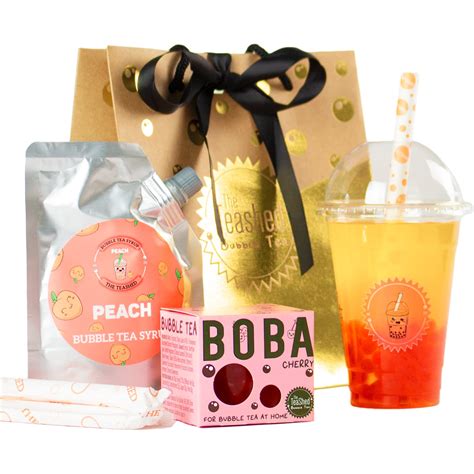 Buy Bubble Tea Kit Gift Set with 3 Servings | + Boba Set | The TeaShed ...