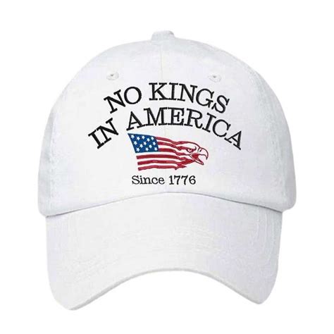 No Kings In America Since 1776 Hat